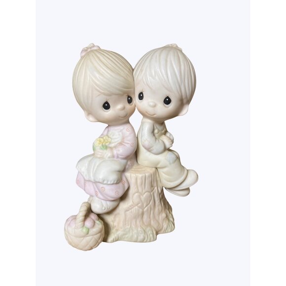 Precious Moments 1978 Jonathan & David Love One Another Figurine Enesco Imports - Picture 3 of 15